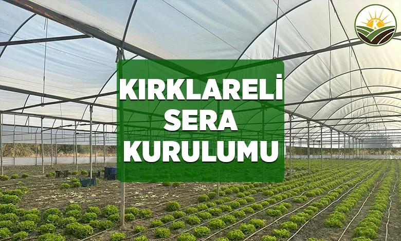 kirklareli sera kurulumu
